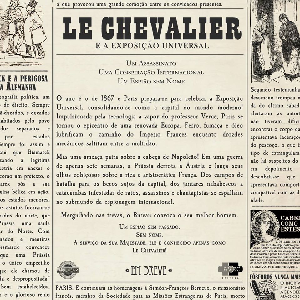 A gente lemos: Le Chevalier e a Exposição Universal
