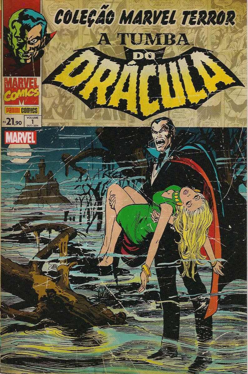 A gente lemos: Coleção Marvel Terror – A Tumba do Drácula (vols 1, 2 e 3)