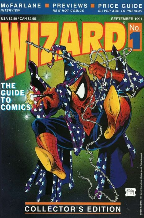 Melhores do Mundo - wizard first issue magazine comics