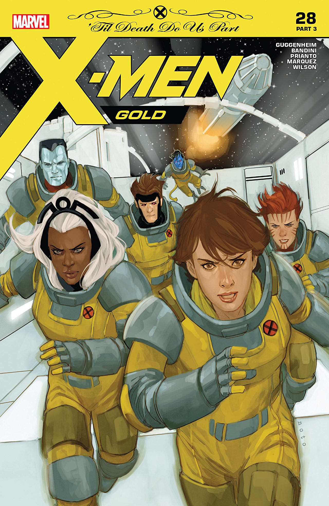 Melhores do Mundo - X Men Gold 28 Cover
