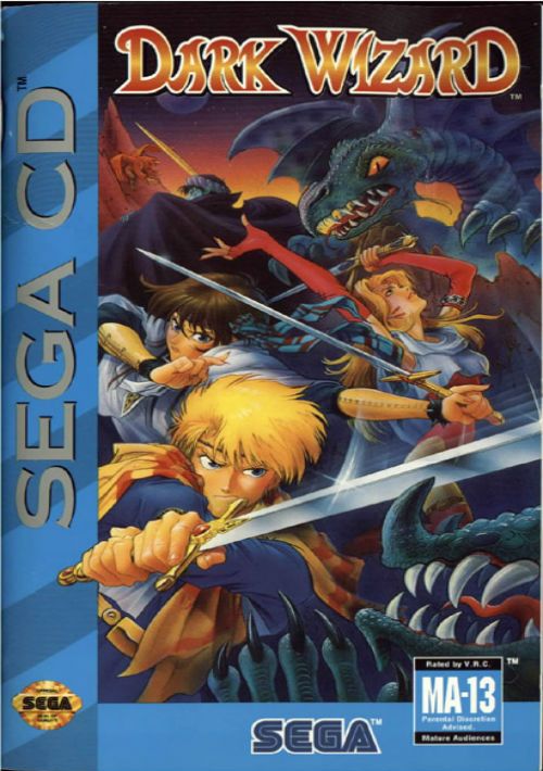 Melhores do Mundo - dark wizard sega cd cover