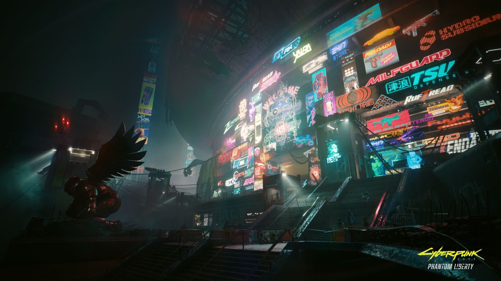 Melhores do Mundo - Cyberpunk2077 Phantom Liberty Stairway To Haven PC RGB en